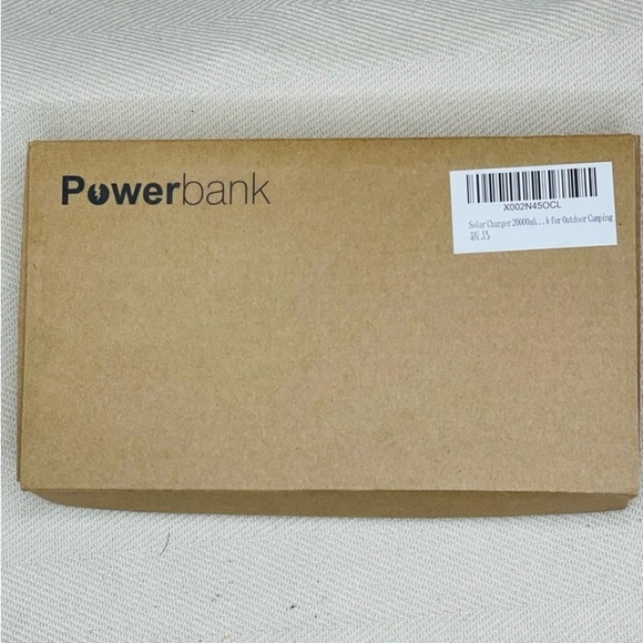 Solar Charger 20000mAh Solar Power Bank Waterproof Portable Charger - Picture 4 of 5